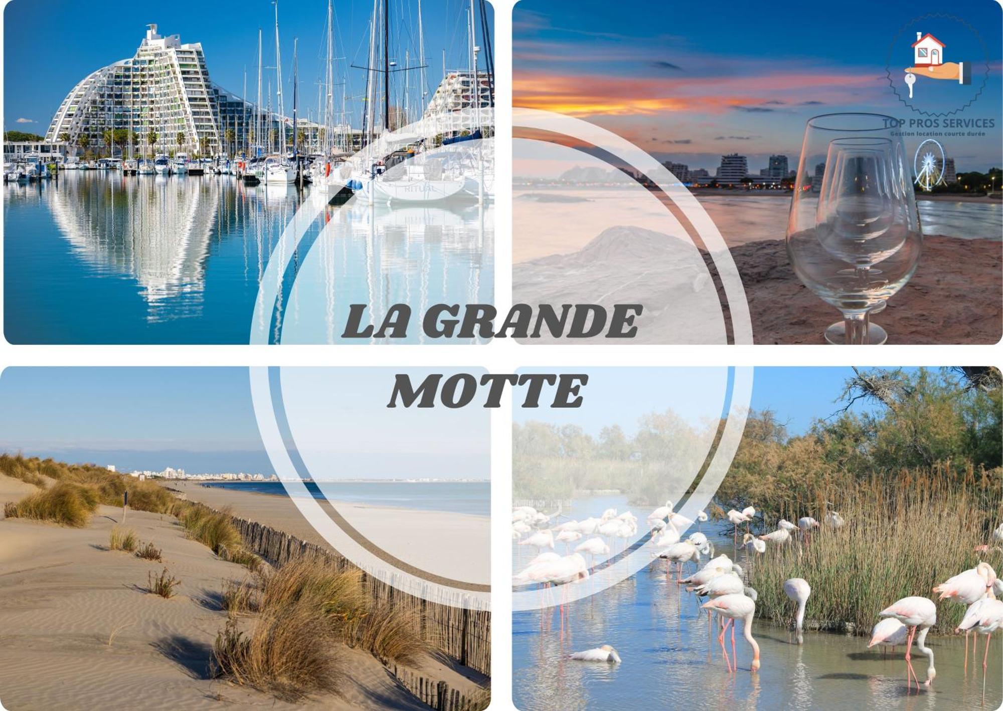 Le Farniente - Belle Terrasse Wifi Parking A 5 Min Des Plages - Top Pros Servicesconciergerie La Grande Motte المظهر الخارجي الصورة